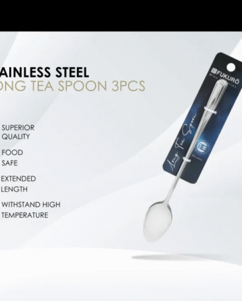 Fukuro Mizu Stainless Steel Long Tea Spoon (3 pcs)